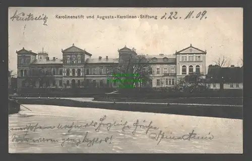 138407 AK Neustrehlitz Karolinenstift und Augusta - Karolinen Stiftung 1909