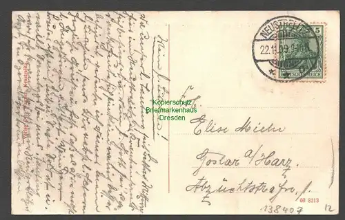 138407 AK Neustrehlitz Karolinenstift und Augusta - Karolinen Stiftung 1909