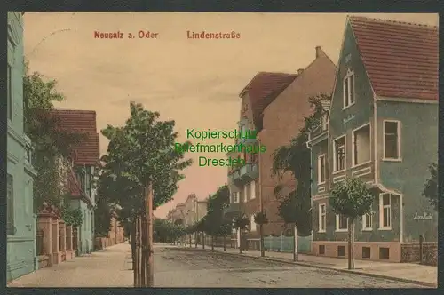 137636 AK Neusalz an der Oder Nowa Sol 1913 Lindenstrasse