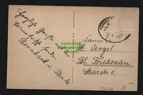 136582 AK Bauerwitz O.-S. Baborow 1928 Ringseite