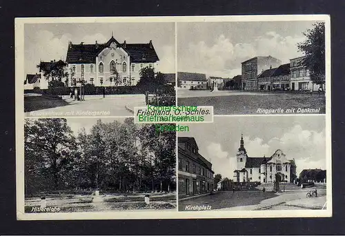 135357 AK Korfantow Friedland in Oberschlesien Krankenhaus Kindergarten 1935