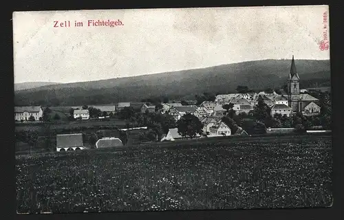 134759 AK Zell im Fichtelgebirge 1907