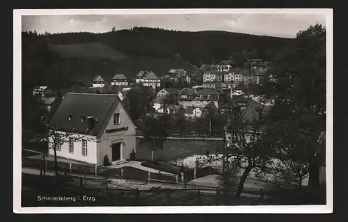 134815 AK Schmiedeberg Erzgeb. Fotokarte Friedens-Kapelle