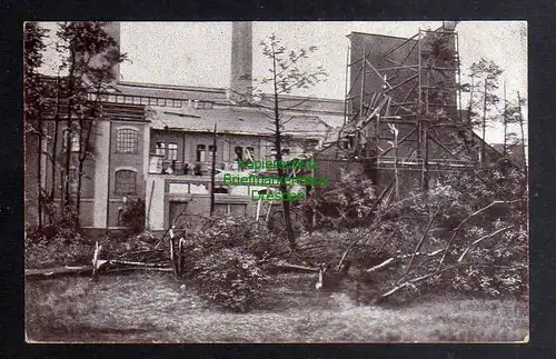 132329 AK Sturm Katastrophe zu Chemnitz 1916 Chemnitzer Elektrizitätswerk
