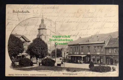 130382 AK Friedrichroda Wilhelmsplatz 1903 Prinzen Haus Restaurant Logis Hotel