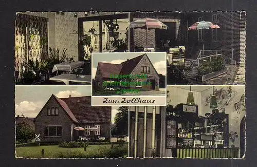 130359 AK Jaderberg 1956 Gasthaus zum Zollhaus Pension