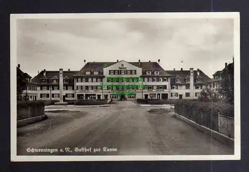 130398 AK Schwenningen am Neckar Gasthof zur Sonne Fotokarte um 1930