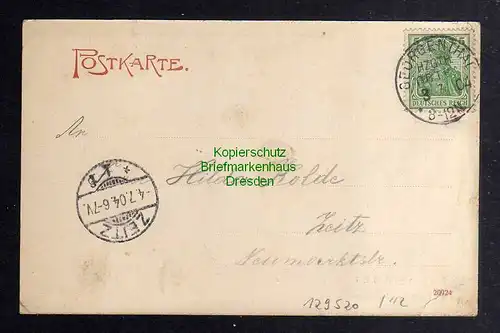 129520 AK Bad Georgenthal i. Thür. 1904