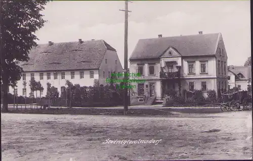 157736 AK Steinigtwolmsdorf Eisenwaren und Werkzeughandlung Carl Hedusch um 1920