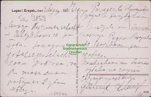 157867 AK Lugau i. Erzgebirge um 1920 Gottes Segen Victoria Vertrauen Schacht