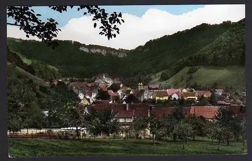 51643 AK Gutenberg Lenningen Gasthof Löwen Post Gästehaus 1969