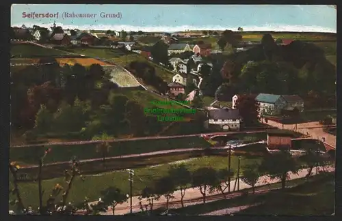 144482 AK Seifersdorf Rabenauer Grund 1924