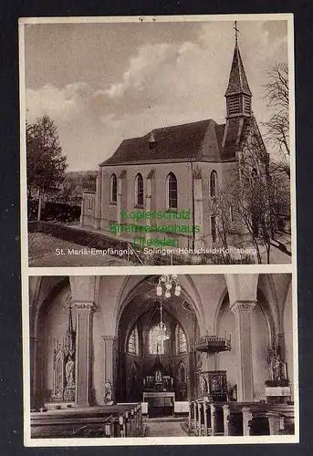 128659 AK Solingen Höhscheid Kohlsberg Kirche St. Mariä Empfängnis