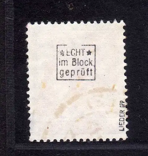 h2524 Handstempel Bezirk 37 56a Neuhaus Elbe 30 Pfg. gestempelt gepr. BPP