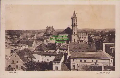 158024 AK Guhrau Gora Bez. Breslau um 1925 Totalansicht