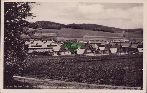 158033 AK Kamienna Gora Landeshut in Schlesien 1941 Siedlung Schömbergerstraße