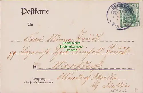 158007 AK Ullersdorf bei Liebau in Schlesien 1910