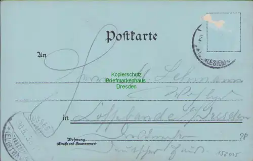 158015 AK Riesengebirge 1903 Rübezahl Hampelbaude Spindlerbaude Riesengrund