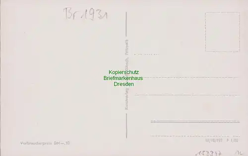 153347 AK Heiligengrabe Kr. Wittstock 1962 Ostprignitz