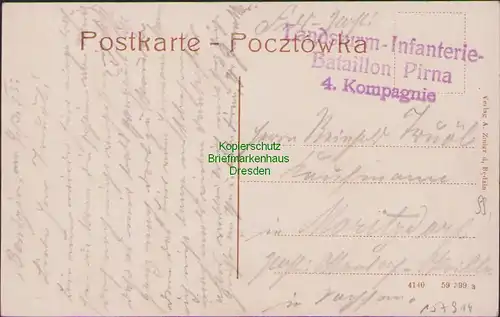 157914 AK Bedzin Gzichow Bendzin-Gzichow 1915 Panorama Fluss Feldpost Landsturm