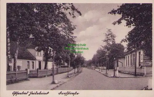 153286 AK Ostseebad Heidebrink Miedzywodzie Dorfstraße um 1940