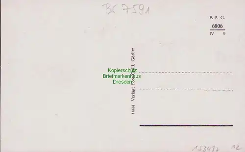 153497 AK Bagenz Kr. Spremberg Landeserholungsheim um 1940