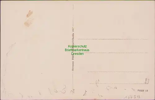 157913 AK Ottendorf-Okrilla Köhlerei in Moritzdorf 1913 Holzkohle Aufbau Meiler