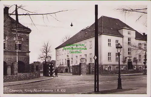 153181 AK Chemnitz König-Albert Kaserne I. R. 102 1940