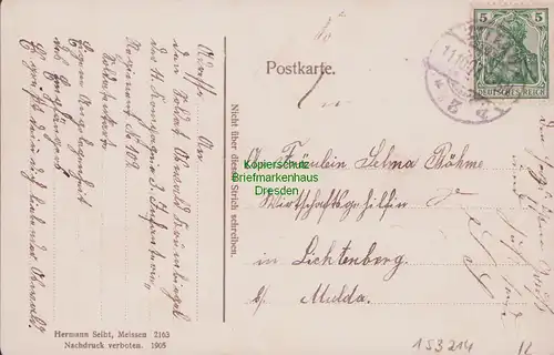 153214 AK Gruss aus der Garnison Zittau 1907 Auf dem Schiessstand