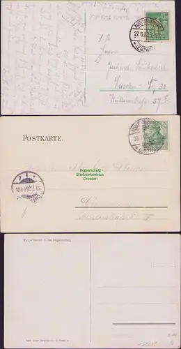 153025 3 AK Augustusburg Erzgebirge 1923 Litho 1905 Künstlerkarte O. Prätorius