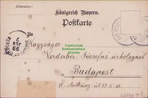 53873 AK Bad Reichenhall Restaurant Mauthäusl 1899