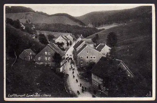 53871 AK Lerbach Osterode Harz Straße Häuser um 1930