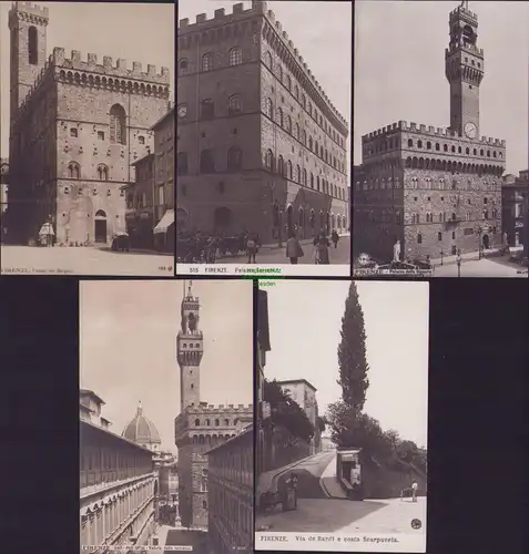 53816 13 AK Florenz Firenze Fotokarten um 1920