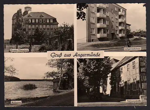 53772 AK Angermünde Einstein Oberschule Ledigenwohnheim 1963