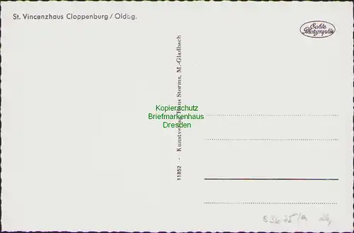53675 AK Cloppenburg Oldenburg St. Vincenzhaus um 1960