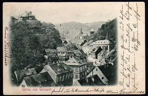 53580 AK Graupen in Böhmen 1899