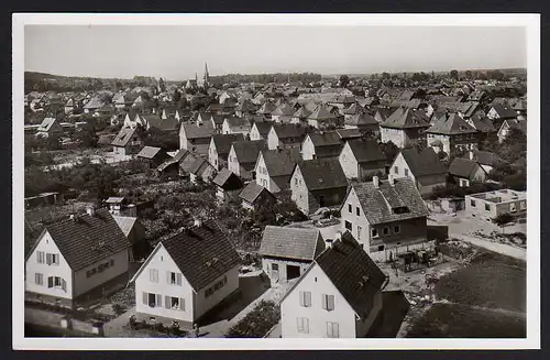 53555 AK Kuppenheim im Murgtal Siedlung Einfamilienhaus um 1960