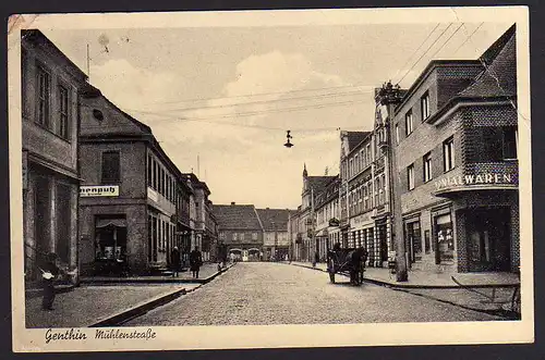 53377 AK Genthin 1936 Mühlenstraße Kolonialwaren