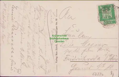 53336 AK Liepnitz See bei Wandlitz Mark Biergarten 1926