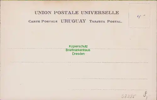 53335 AK Uruguay Briefmarken AK Ottmar Zieher um 1910