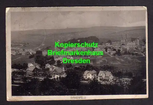 119070 AK Birkenfeld Nahe Fürstentum Panorama 1916 Feldpost