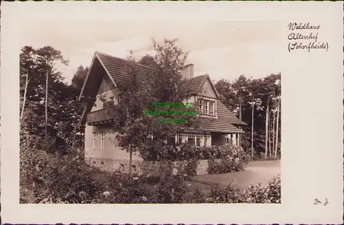 157341 AK Waldhaus Altenhof Schorfheide am Werbellinsee Fotokarte 1939