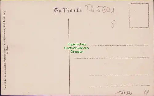 157372 AK Weilrode i. Harz um 1920 Gasthaus zum grünen Wald