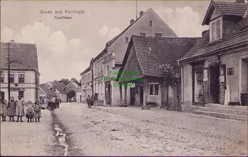 156528 AK Konotop Kontopp Poststrasse 1909