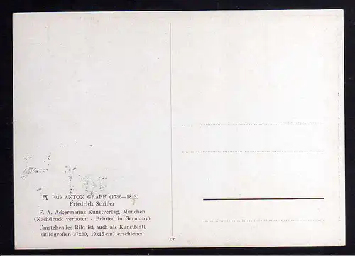 B137 DDR 464 -466 sehr seltene Maximumkarten Friedrich Schiller 1955