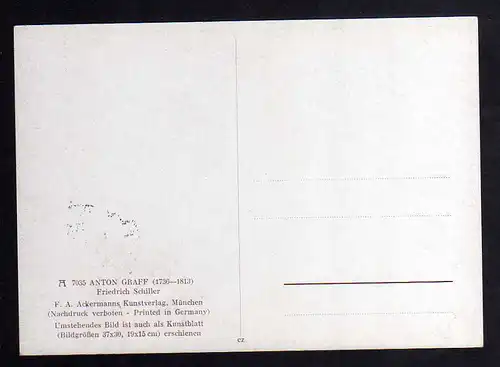 B137 DDR 464 -466 sehr seltene Maximumkarten Friedrich Schiller 1955