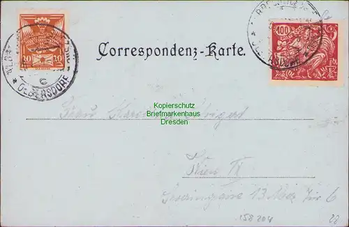 158204 AK Olbersdorf an der Goldoppa Österreichisch-Schlesien um 1900