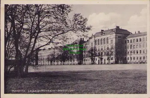154948 AK Kaserne Leipzig Möckern Westflügel 1939
