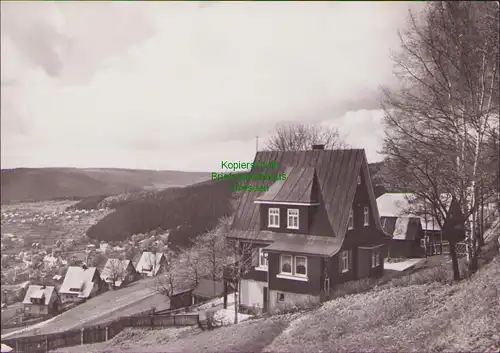 154677 AK Am Aschberg Vogtland Fotokarte 1968