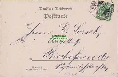 154628 AK Bischofswerda Litho 1899 Künstlerkarte Kirche und Butterberg